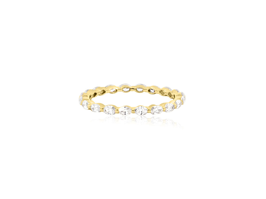 Marquise Diamond Yellow Gold Ring