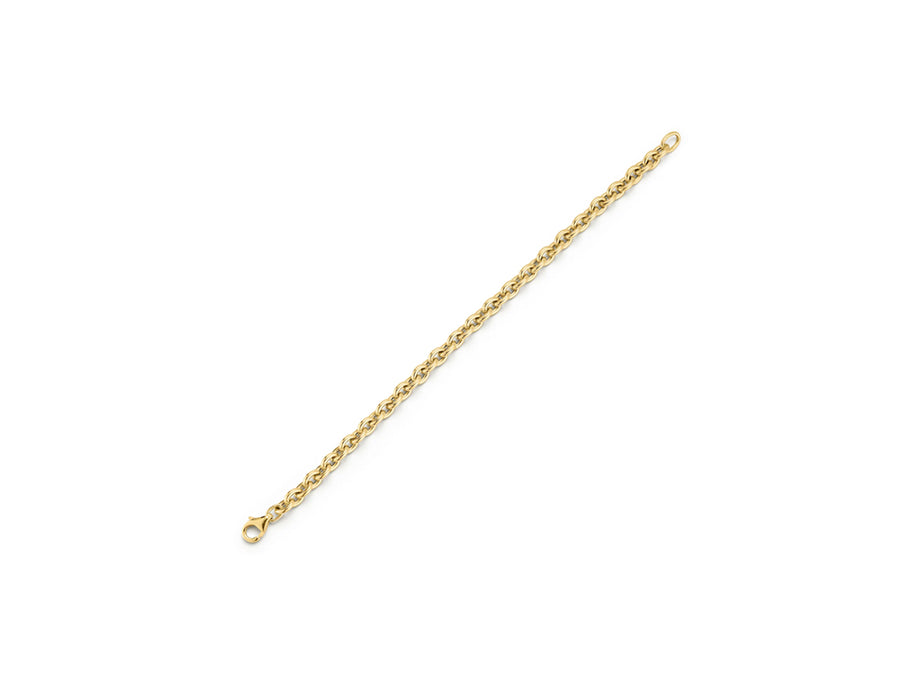 Sienna Gold Chain Link Bracelet