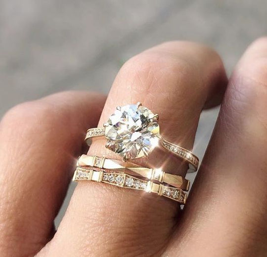 33 excellent wedding ring sets for beautiful women