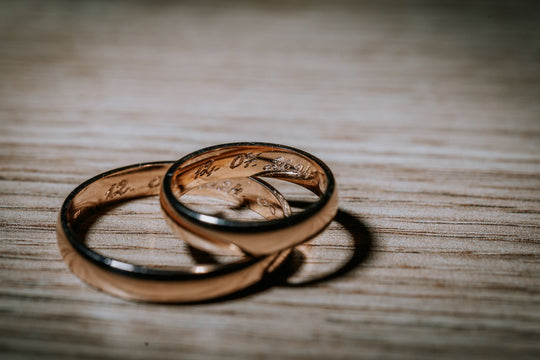 Engraved Wedding Bands