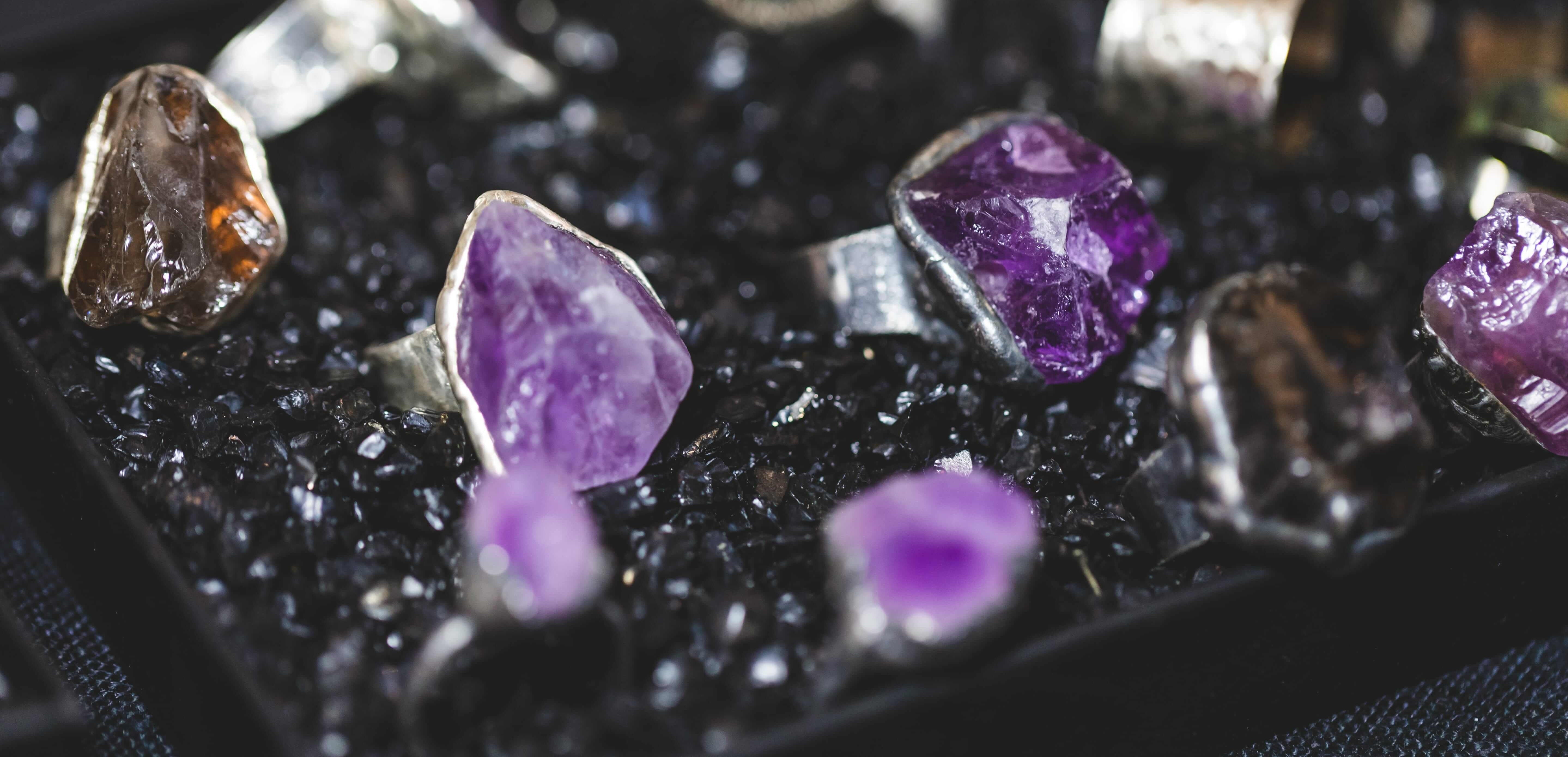 February Mineral A Guide to February Birthstone Jewelry