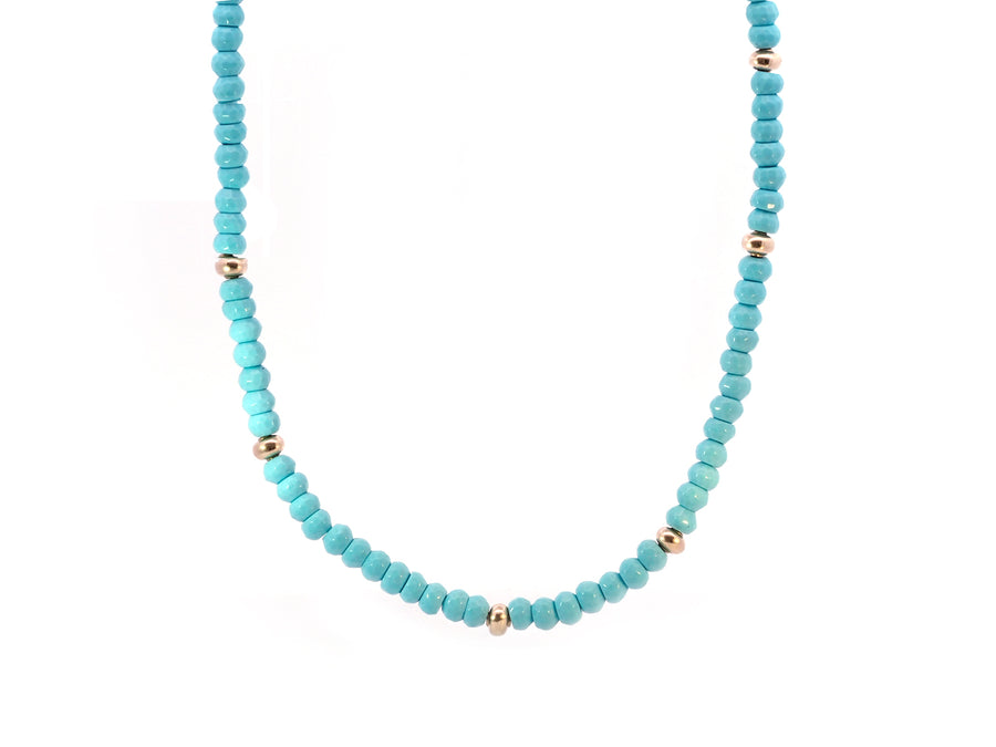 Turquoise Beaded Necklace