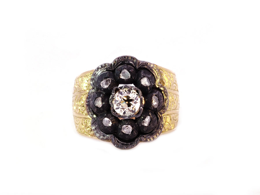 0.60cts OE Vintage Diamond Ring