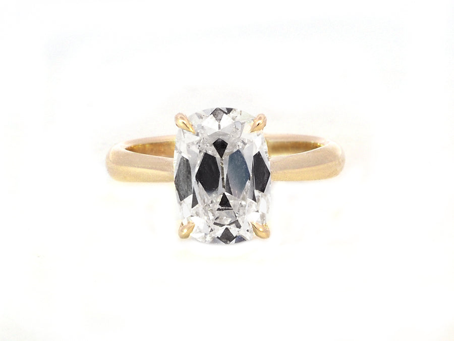 3.28ct DVVS2 ANCU Lab Dia Aura Cathedral Ring