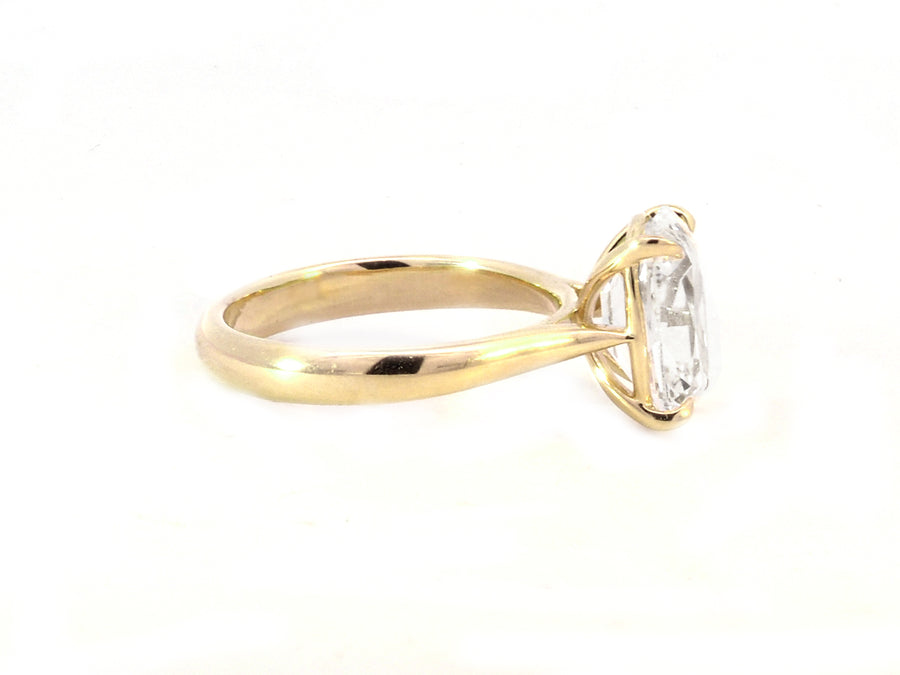 3.28ct DVVS2 ANCU Lab Dia Aura Cathedral Ring
