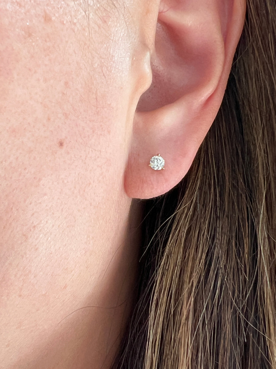 0.40cts HSI Diamond Stud Earrings