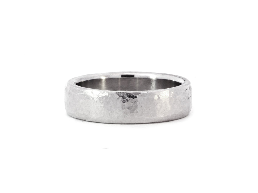 Platinum Textured Alchemy Band