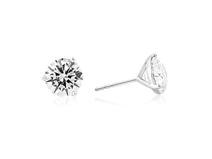 5.06cts FVVS2/EVS1 Lab Diamond Stud Earrings