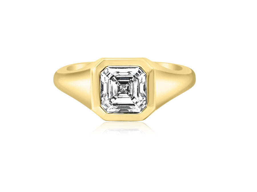 2.03cts Asscher Lab Diamond 'Kaia' Ring