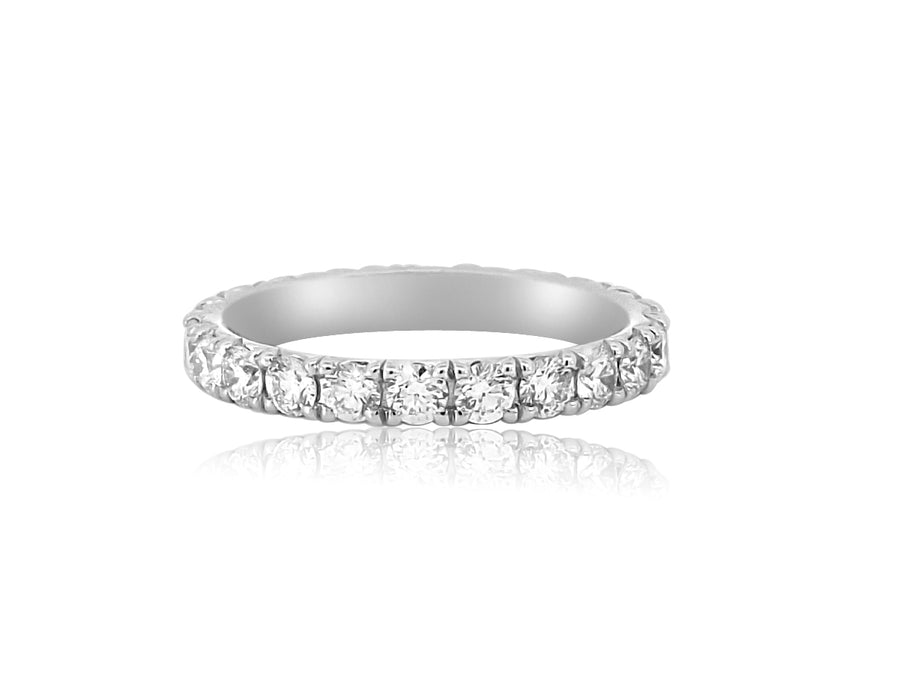 1.70ct Pave Diamond Illume Eternity Band