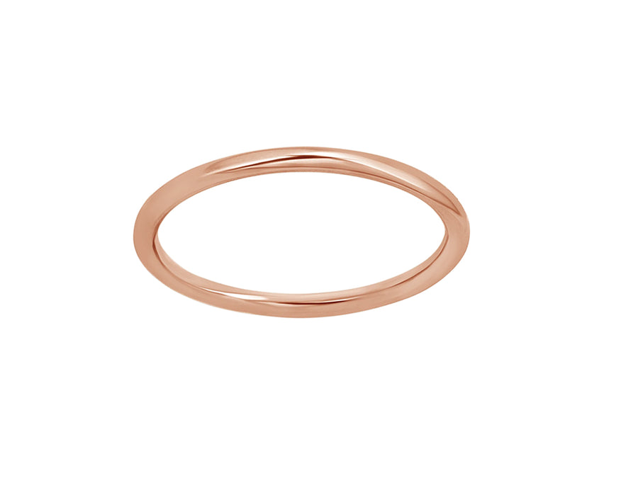 1.8mm Rose Gold Band