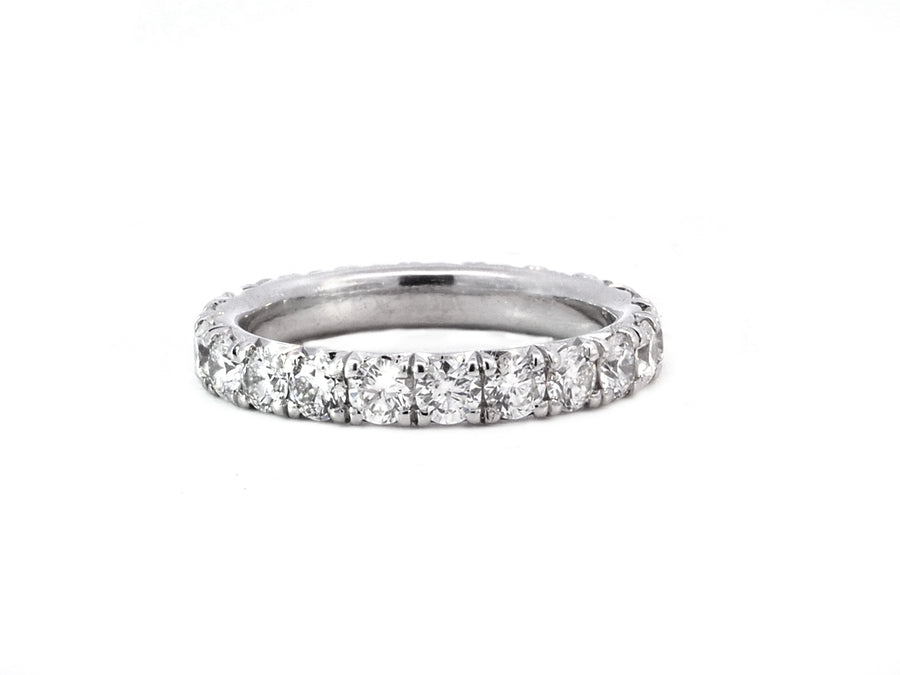 2.20ct Pave Diamond Platium Illume Ring